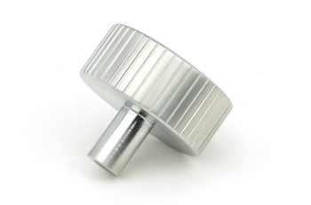 Satin Chrome Judd Cabinet Knob - 38mm (No rose)