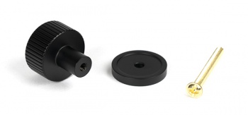 Matt Black Judd Cabinet Knob - 25mm (Plain)