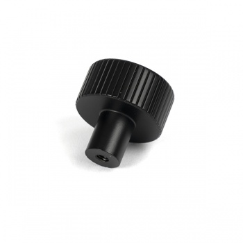 Matt Black Judd Cabinet Knob - 25mm (No rose)