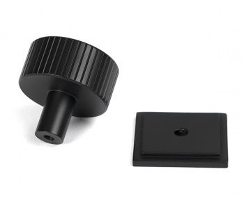 Matt Black Judd Cabinet Knob - 32mm (Square)