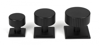 Matt Black Judd Cabinet Knob - 32mm (Square)