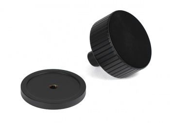 Matt Black Judd Cabinet Knob - 38mm (Plain)