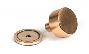 Polished Bronze Kelso Cabinet Knob - 32mm (Plain)