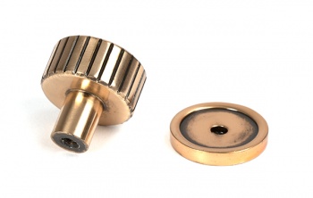 Polished Bronze Judd Cabinet Knob - 25mm (Plain)