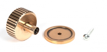 Polished Bronze Judd Cabinet Knob - 38mm (Plain)