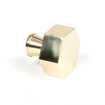 Polished Brass Kahlo Cabinet Knob - 38mm