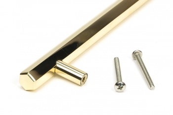 Polished Brass Kahlo Pull Handle - Medium