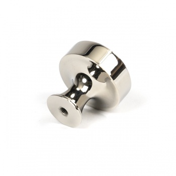 Polished Nickel Scully Cabinet Knob - 32mm