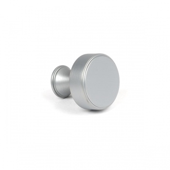 Satin Chrome Scully Cabinet Knob - 25mm