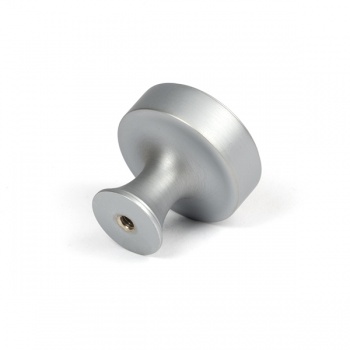 Satin Chrome Scully Cabinet Knob - 32mm