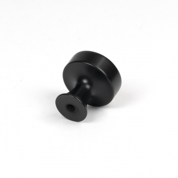 Matt Black Scully Cabinet Knob - 25mm