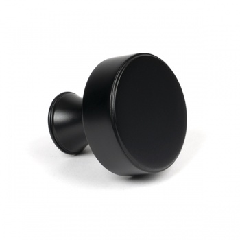 Matt Black Scully Cabinet Knob - 38mm