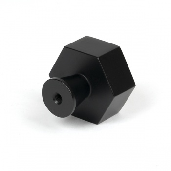 Matt Black Kahlo Cabinet Knob - 38mm