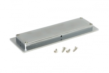 Satin Chrome 175mm Plain Rectangular Pull