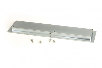 Satin Chrome 250mm Plain Rectangular Pull