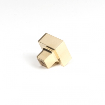 Polished Brass Albers Cabinet Knob - 25mm