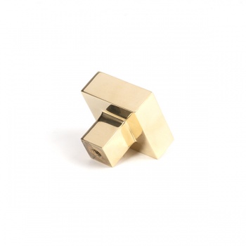 Polished Brass Albers Cabinet Knob - 30mm