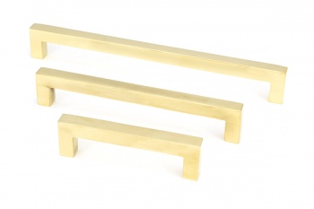 Polished Brass Albers Pull Handle - Small