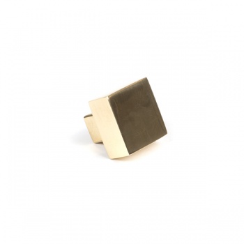 Aged Brass Albers Cabinet Knob - 25mm