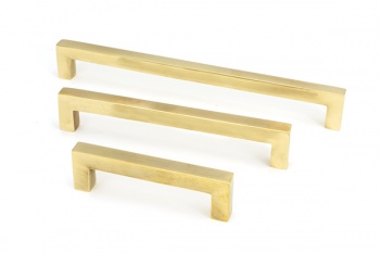 Aged Brass Albers Pull Handle - Medium