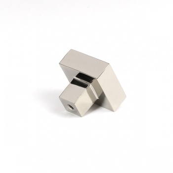 Polished Nickel Albers Cabinet Knob - 30mm