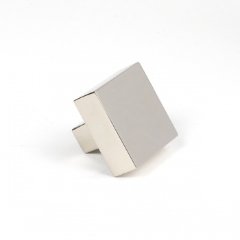 Polished Nickel Albers Cabinet Knob - 35mm