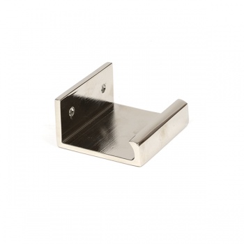 Polished Nickel 50mm Plain Edge Pull