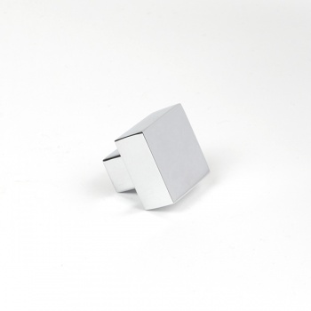 Polished Chrome Albers Cabinet Knob - 25mm