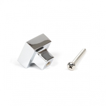 Polished Chrome Albers Cabinet Knob - 25mm