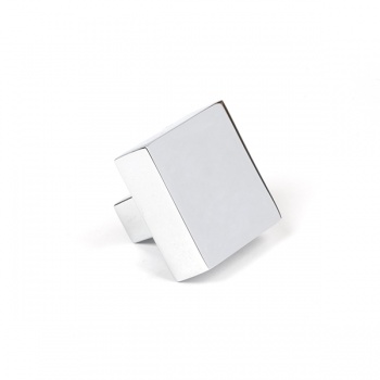 Polished Chrome Albers Cabinet Knob - 35mm