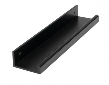 Matt Black 200mm Plain Edge Pull