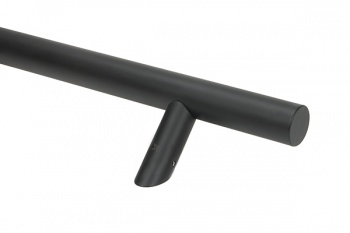 Matt Black (316) 0.9m Offset T Bar Handle Secret Fix 32mm ÿ