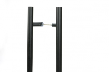 Matt Black (316) 0.9m Offset T Bar Handle B2B 32mm ÿ