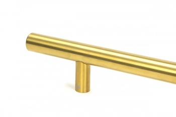 Aged Brass (316) 0.9m T Bar Handle Bolt Fix 32mm ÿ