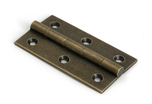 Burnished Brass 2.5'' Butt Hinge (pair)