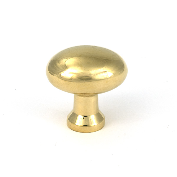 Polished Brass Moore Cabinet Knob - 32mm