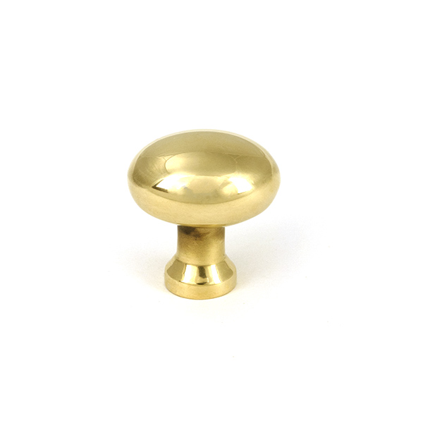 Aged Brass Moore Cabinet Knob - 25mm