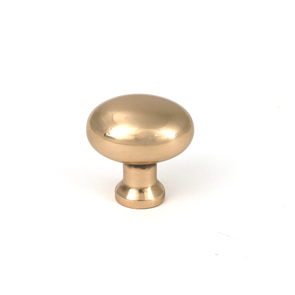 Polished Bronze Moore Cabinet Knob - 25mm