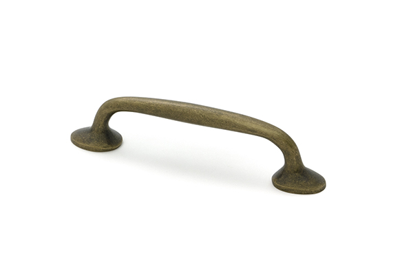 Burnished Brass Moore Pull Handle - Small