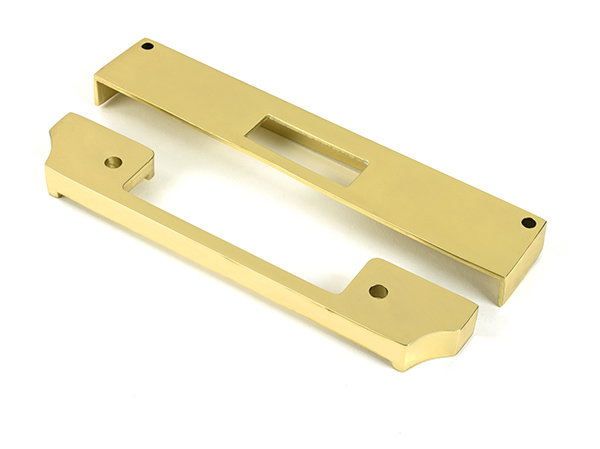 Polished Brass '' Rebate Kit for Euro Dead Lock