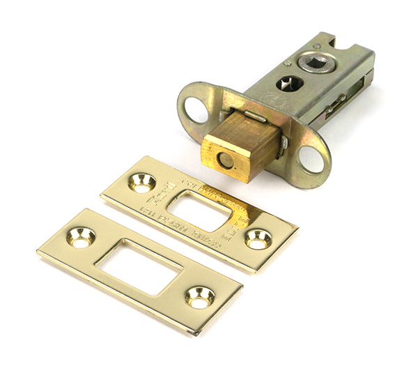 Polished Brass 2.5'' Heavy Duty Tubular Deadbolt