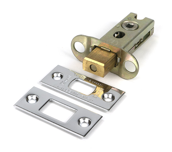 Polished Chrome 2.5'' Heavy Duty Tubular Deadbolt