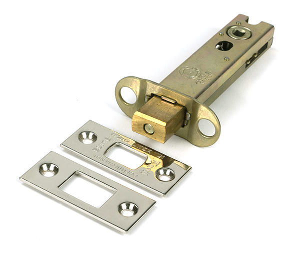 Polished Nickel 4'' Heavy Duty Tubular Deadbolt