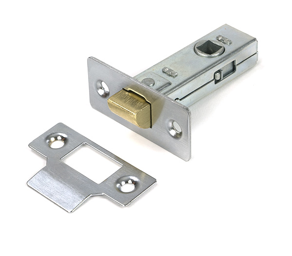 Satin Chrome 2.5'' Tubular Mortice Latch