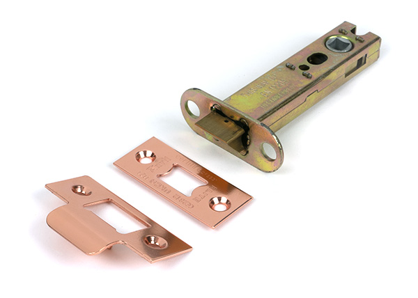 Polished Bronze 4'' Heavy Duty Latch