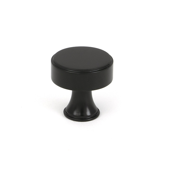 Aged Bronze Scully Cabinet Knob - 25mm