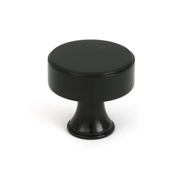 Aged Bronze Scully Cabinet Knob - 32mm