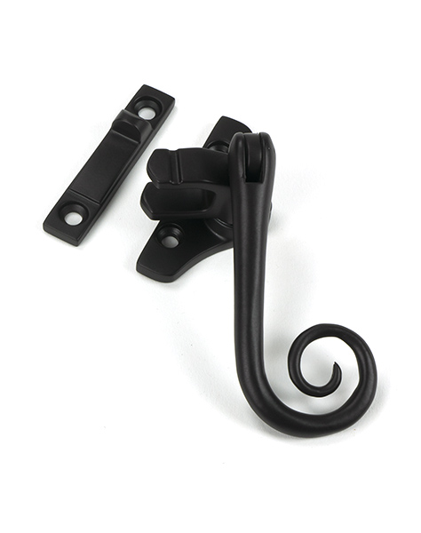 Aged Bronze Night-Vent Locking Monkeytail Fastener (Steel Window)