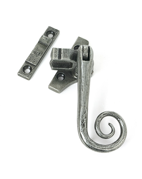 Pewter Night-Vent Locking Monkeytail Fastener (Steel Window)