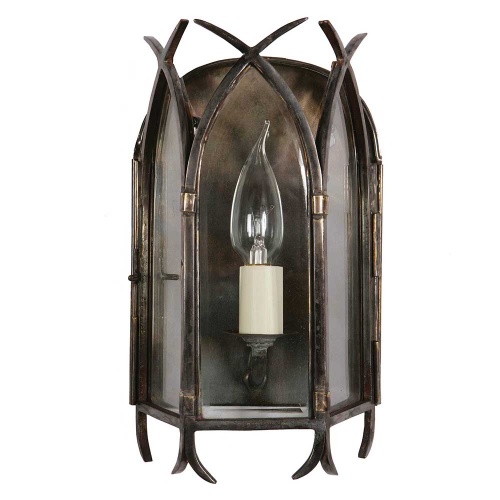 Limehouse Lighting Gothic Wall Light Small